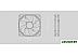 Вентилятор для корпуса ID-Cooling TF-12025 Black