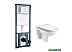 Унитаз WeltWasser Baarbach 004 GL-WT + Marberg 410 RD (белый глянец/хром)