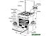 Кухонная плита GEFEST 5102-02 0001 (стальные решетки)