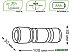 Фонарь Gauss GFL106