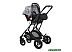 Универсальная коляска Lorelli (Bertoni) Sena 2021 (3 в 1, серый мрамор)