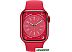 Умные часы Apple Watch Series 8 41 мм (алюминиевый корпус, красный/красный, спортивный силиконовый р