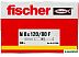 Дюбель-гвоздь Fischer N 8 x 120/80 F 513704 (100 шт)