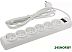 Сетевой фильтр Defender DFS 153 White, 3 м, 6 розеток (99490)