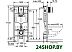 Инсталляция для подвесного унитаза GROHE Rapid SL (38929000)