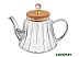 Заварочный чайник Agness Kristall 889-115 Заварочный чайник Agness Kristall 889-115