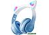 Наушники Miru Cat EP-W10 (голубой)