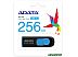 USB Flash A-Data DashDrive UV128 256GB (черный/синий)
