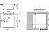 Кухонная мойка ARFEKA Quadro (темно-серый)