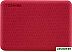 Внешний накопитель Toshiba Canvio Advance 4TB HDTCA40ER3CA (красный)