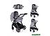 Универсальная коляска Lorelli (Bertoni) Adria 2020 (2 в 1, серый) (10021452007)
