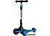 Трехколесный самокат Novatrack Rainbow Basic Black New 120BB.RAINBOW.BBL22 (черный/голубой)
