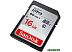 Карта памяти SanDisk SDHC (Class 10) 16GB [SDSDUNC-016G-GN6IN]