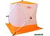 Палатка Следопыт КУБ 3 (белый/оранжевый) Палатка Следопыт КУБ 3 (белый/оранжевый)