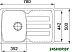 Кухонная мойка Franke Antea AZG 611-78 (серый)
