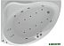 Ванна Aquatek Альтаир 158x120R (с экраном и каркасом)