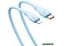 Кабель Baseus Pudding Series USB Type-C - Lightning (2 м, голубой) Кабель Baseus Pudding Series USB Type-C - Lightning (2 м, голубой)