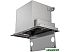 Кухонная вытяжка Akpo Neva Glass 60 WK-10 (черное стекло/нержавеющая сталь)