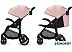 Детская прогулочная коляска KinderKraft Cruiser Pink