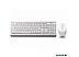 Клавиатура + мышь A4Tech Fstyler F1010 (белый/серый)