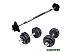 Штанга с гантелями Central Sport 2в1 30 кг