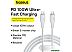 Кабель Baseus Pudding Series Fast Charging Cable 100W USB Type-C - USB Type-C (1.2 м, белый)