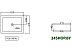 Умывальник Jaquar JDS-BLM-25907N