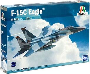 Картинка Сборная модель Italeri Американский истребитель F-15C Eagle (1:72) (1415)