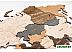 Подложка для пазла Woodary Для карты мира L 3255 Подложка для пазла Woodary Для карты мира L 3255