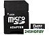 Карта памяти Dato microSDXC DTTF064GUIC10 64GB (с адаптером)