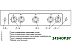 Кухонная плита GEFEST 5100-02 0009 (стальные решетки)