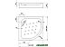 Душевой поддон Deante Standard New 90x90 KTA 053B Душевой поддон Deante Standard New 90x90 KTA 053B