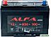 Автомобильный аккумулятор ALFA Asia JL 830A (100 А·ч) Автомобильный аккумулятор ALFA Asia JL 830A (100 А·ч)