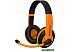 Наушники с микрофоном Defender Warhead G-120 [64099] (черный/оранжевый)