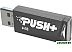 USB Flash Patriot Push+ 64GB (черный)