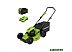Газонокосилка аккумуляторная Greenworks GD40LM46HPK4 (2514407UB) (c 1 АКБ и ЗУ) Газонокосилка аккумуляторная Greenworks GD40LM46HPK4 (2514407UB) (c 1 АКБ и ЗУ)