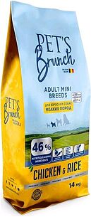 Картинка Сухой корм для взрослых собак PET'S BRUNCH ADULT MINI BREEDS (14 кг)