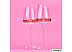 Набор бокалов для вина Makkua Wine series Crystal Elegance Rose MR500