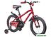 Детский велосипед Novatrack Prime 16 (красный/черный, 2019)