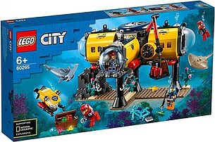 Картинка Конструктор LEGO City Океан: исследовательская база (60265)