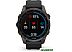 Умные часы Garmin Fenix 7S Sapphire Solar 42 мм (серый карбон/черный)