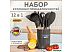 Набор кухонный Daswerk 12 в 1 608195 (серый/коричневый)