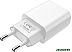 Сетевое зарядное Borofone BA20A microUSB (белый)