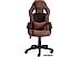 Кресло TetChair Driver (флок/ткань, коричневый)