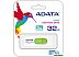 USB Flash A-Data UV320 32GB (белый/зеленый) (AUV320-32G-RWHGN)