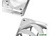 Набор вентиляторов ID-Cooling TF-12025-PRO-ARGB Trio White