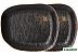 Набор тарелок Bronco Midnight Gold 42-437 (2 шт) Набор тарелок Bronco Midnight Gold 42-437 (2 шт)