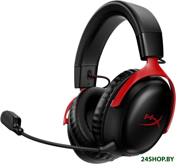 Наушники HyperX Cloud III Wireless (черный/красный) Наушники HyperX Cloud III Wireless (черный/красный)