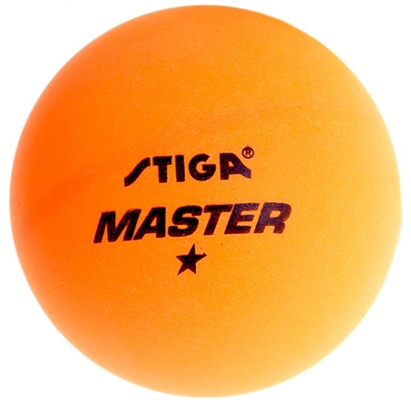 Мяч STIGA Sports MASTER ABS (6 шт) (оранжевый)