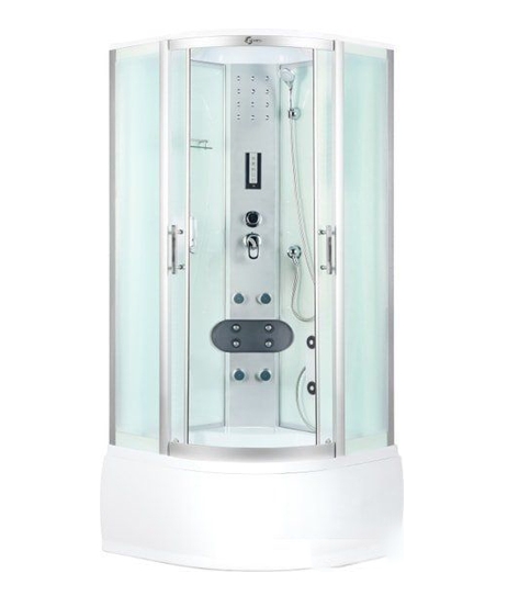 Душевая кабина Saniteco SN-4406SV 90x90 (матовое стекло) Душевая кабина Saniteco SN-4406SV 90x90 (матовое стекло)